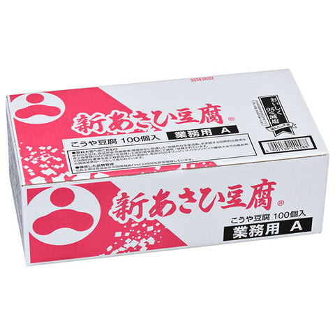 Asahimatsu Nouveau Tofu Asahi Utilisation Commerciale A 16,5 g x 100 boîtes 
