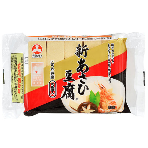 Asahimatsu New Asahi Tofu 5 pièces Poly 82,5 g x 10 sachets 