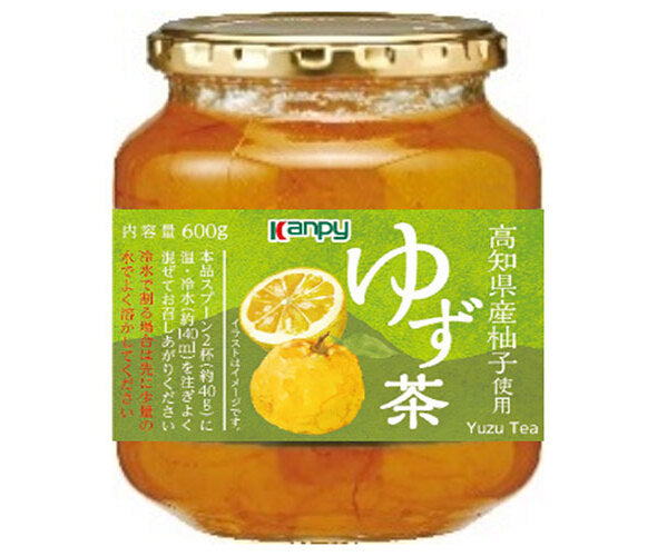 カンピー ゆず茶 600g瓶×12個入