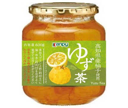 カンピー ゆず茶 600g瓶×12個入