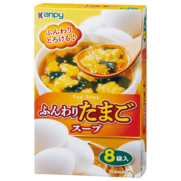 Campy Fluffy Egg Soup 8 bags x 20 boxes [shipped in Japan]