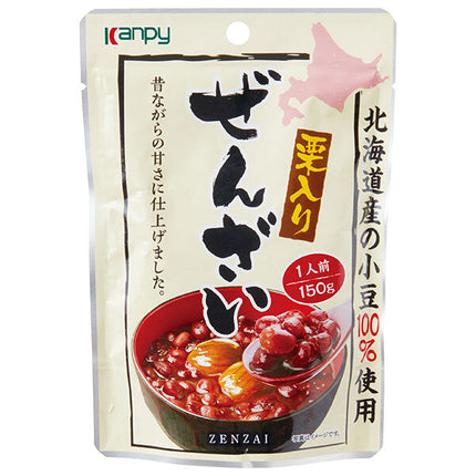 Campy Zenzai with chestnuts 150g x 12 bags [shipped in Japan]