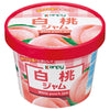 Campy paper cup white peach jam 130g x 6 pieces [shipped in Japan]
