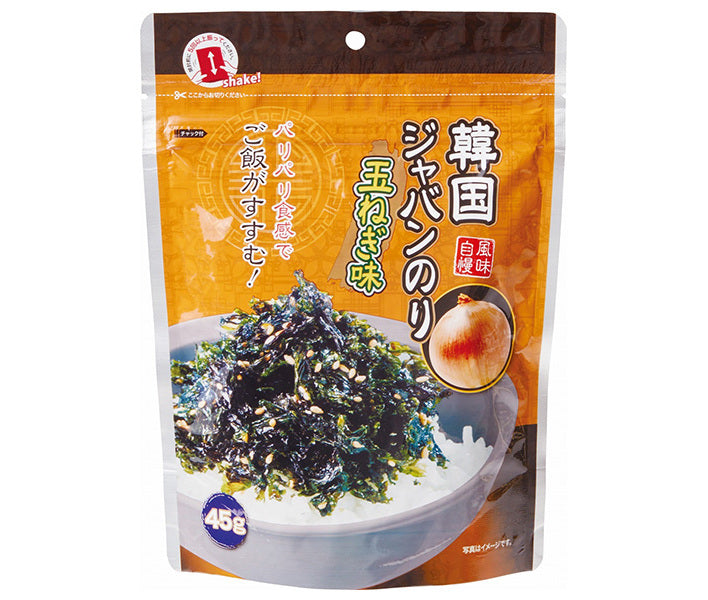 Saveur d'oignon Javan Nori coréen 45 g x 20 sachets