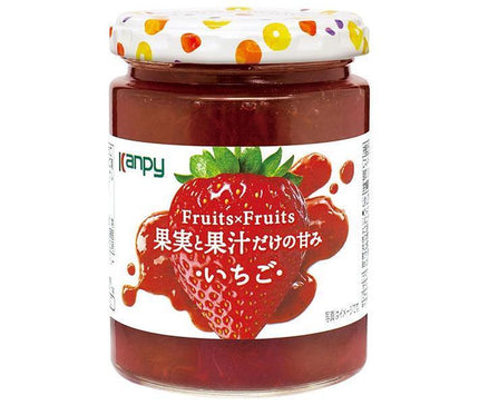 カンピー Fuits×Fruits いちご 260g瓶×12個入【日本出荷】