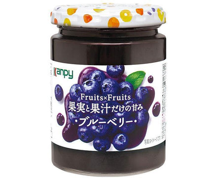 Campy Fuits×Fruits Blueberry 260g jar x 12 pieces [shipped in Japan]