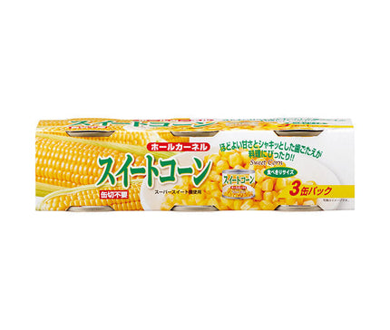 Kato Sangyo Sweet Corn 90g x 3 cans x 12 pieces 