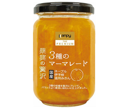 Campy The Premium Fruit Luxury 3 types of marmalade 185g jar x 12 pieces [Shipped in Japan]
