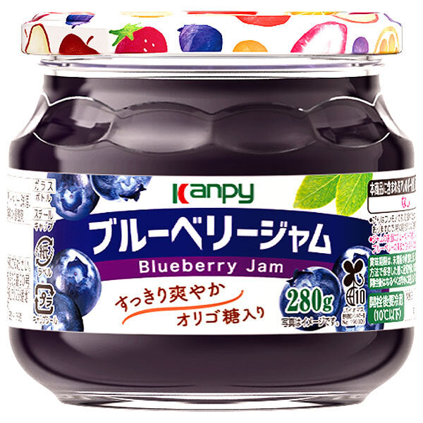 Campy Blueberry Jam 280g jar x 6 pieces [shipped in Japan]