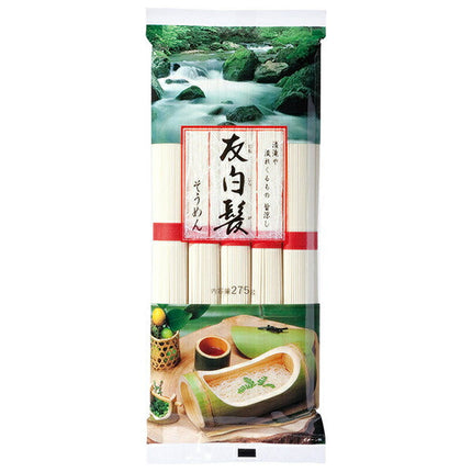 Kato Sangyo Tomo Shiraga Somen 200g x 25 bags [shipped in Japan]