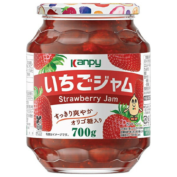 Confiture de fraises Campy, 6 pots de 700g.