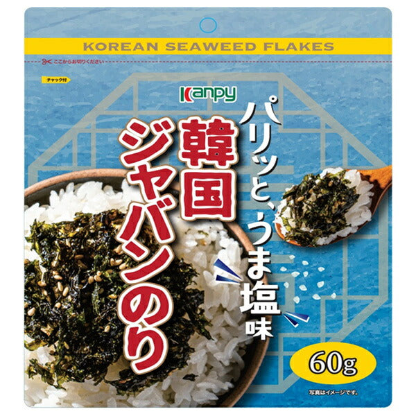 加藤産業 韓国ジャバンのり 60g×24袋入【日本出荷】