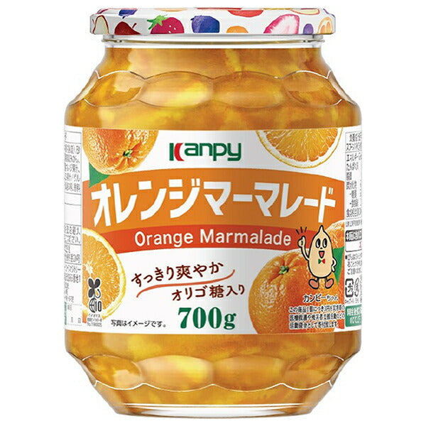 カンピー オレンジマーマレード 700g瓶×6個入【日本出荷】