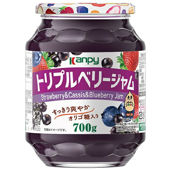 Campy Triple Berry Jam 780g Jar x 6 