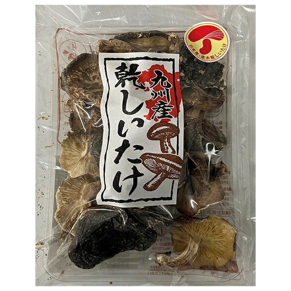 Kato Sangyo Kyushu Dried Shiitake Mushrooms (Unsorted), 30g x 20 Bags [Ships from Japan]