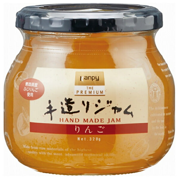 Kato Sangyo Campy the Premium Handmade Jam Apple 320g jar x 6 pieces [Shipped in Japan]