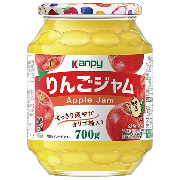 カンピー りんごジャム 700g瓶×6個入
