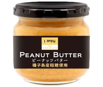 Kato Sangyo Campy The Premium Peanut Butter (Made with Raw Sugar from Tanegashima) 150g Bottle x 6