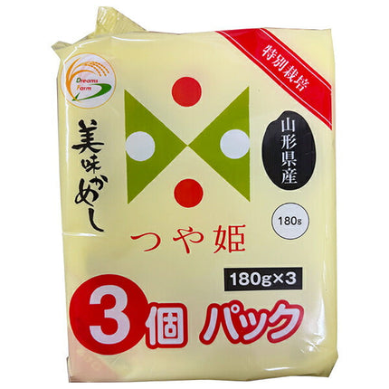 Délicieux Kameshi Tsuyahime de Dreams Farm (préfecture de Yamagata) (180 g x 3P) x 8 pièces