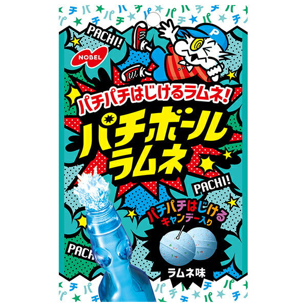 Nobel Confectionery Pachiball Ramune Ramune Flavor 30g x 6 bags 