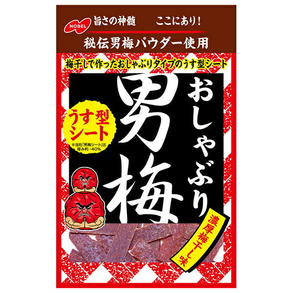 Nobel Seika Pacifier Otoko Ume Sheet 10g x 6 pieces [Shipped in Japan]