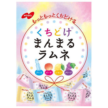 Nobel Seika Manmaru Ramune 80g x 6 bags [shipped in Japan]