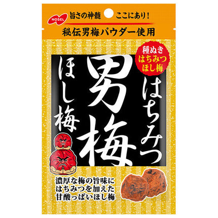Nobel Confectionery Honey Otoko Ume Hoshiume 20g x 6 bags [Shipped in Japan]