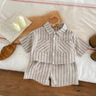 Infant Casual Short Sleeve Suit Two piece for Baby boy