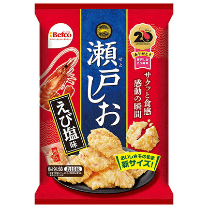 Kuriyama Beika Seto Shio Shrimp Salt Flavor 76g x 12 bags [Shipped in Japan]