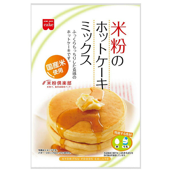 Kyoritsu Foods Rice flour pancake mix 200g x 6 bags [shipped in Japan]
