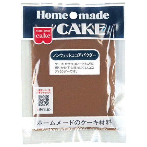 Kyoritsu Foods Non-Wet Cocoa Powder 33g x 10 bags [Shipped in Japan]