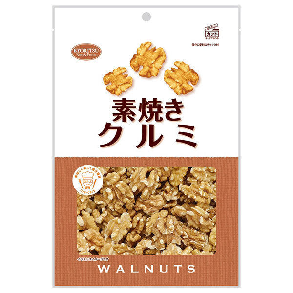 共立食品 素焼きクルミ 徳用 160g×6袋入【日本出荷】