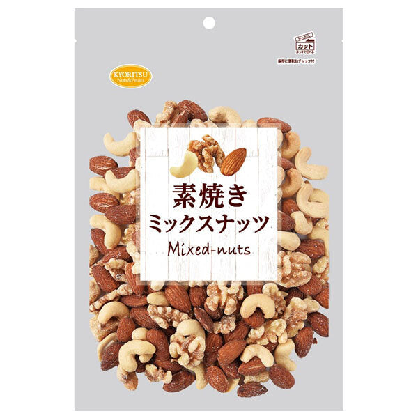 Kyoritsu Foods - Pack de 6 sachets de 320g de mélange de noix grillées.