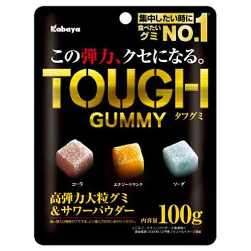 Kabaya Tough Gummy 100g x 6 sachets 