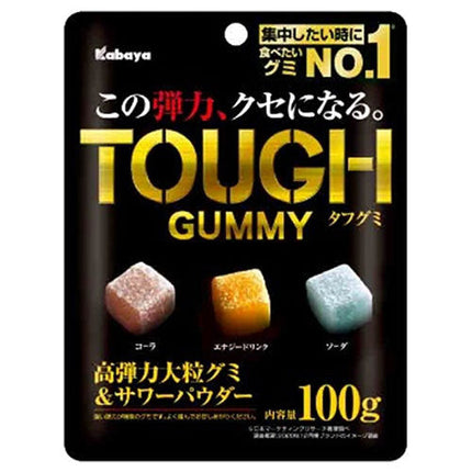 Kabaya Tough Gummy 100g x 6 bags [shipped in Japan]