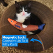 Accordion Cat Scratcher with Bells – Paper Scratching Post for Cats (1, 2 & 3 pcs)