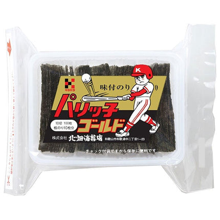 Kitahata Nori Shop Parikko Gold (100 pieces of 10 pieces) x 15 pieces [Shipped in Japan]
