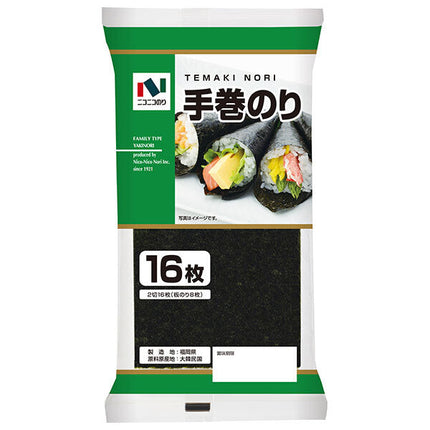 Nico Nico Nori Hand-rolled Nori 2-cut 16 sheets x 10 bags