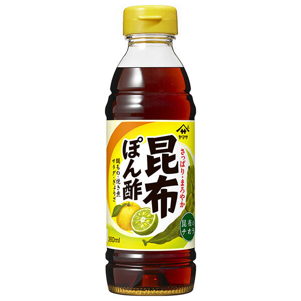 Yamasa Soy Sauce Kombu Ponzu 360ml Plastic Bottle x 12 