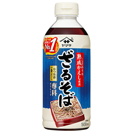 Yamasa Soy Sauce Zaru Soba Senka 500ml plastic bottle x 12 bottles [shipped in Japan]
