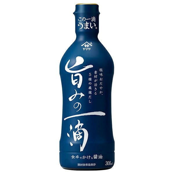 Yamasa Soy Sauce, A Drop of Umami, 5 Types of Dashi, 300ml PET Bottle x 12 Bottles [Shipped in Japan]