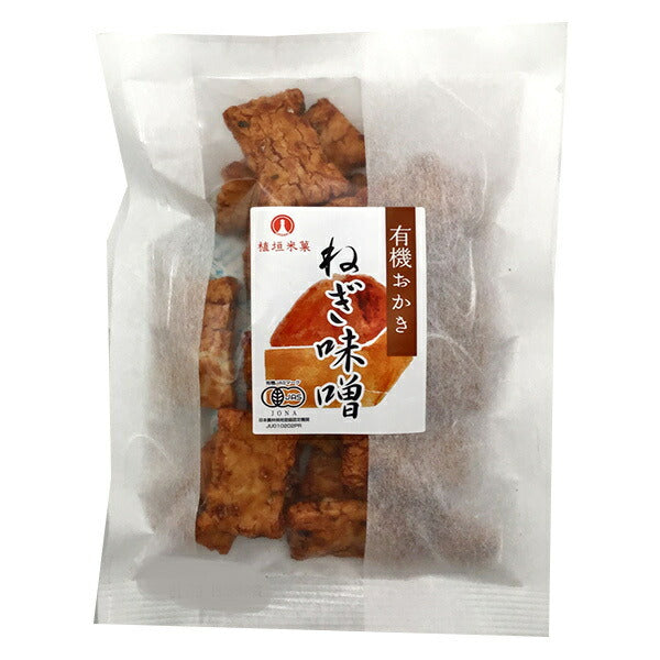Uegaki Beika Organic Okaki with green onion miso 45g x 6 pieces [Shipped in Japan]