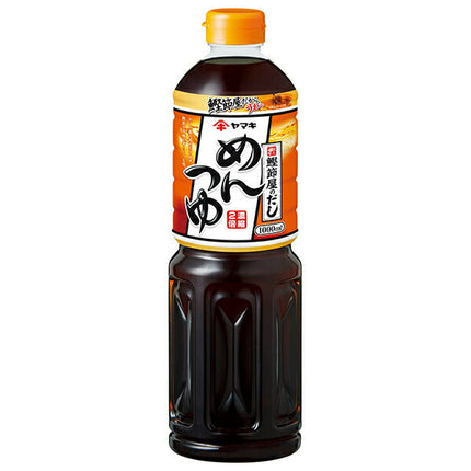 Yamaki Mentsuyu 1000ml PET x 6 bottles [shipped in Japan]