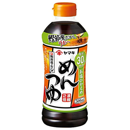 Yamaki Oshio Hikaeme Mentsuyu 500ml plastic bottle x 12 bottles [shipped in Japan]