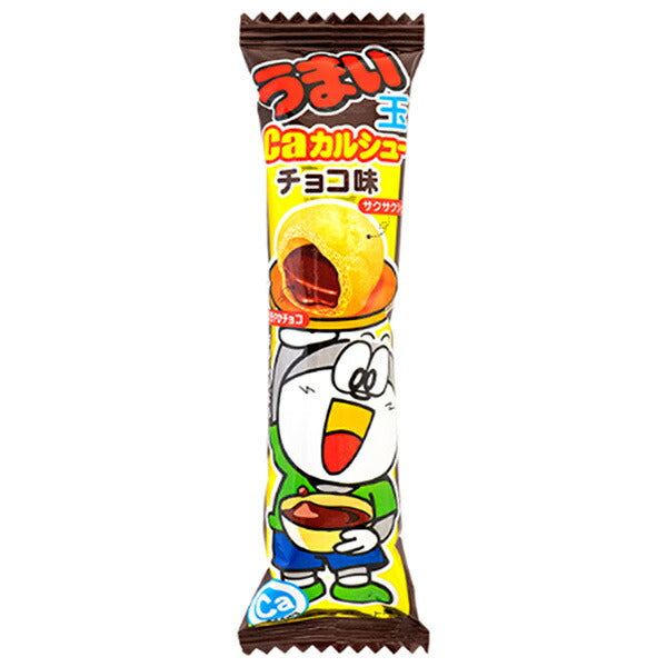 やおきん うまい玉 チョコカルシュー 4個×20本入【日本出荷】