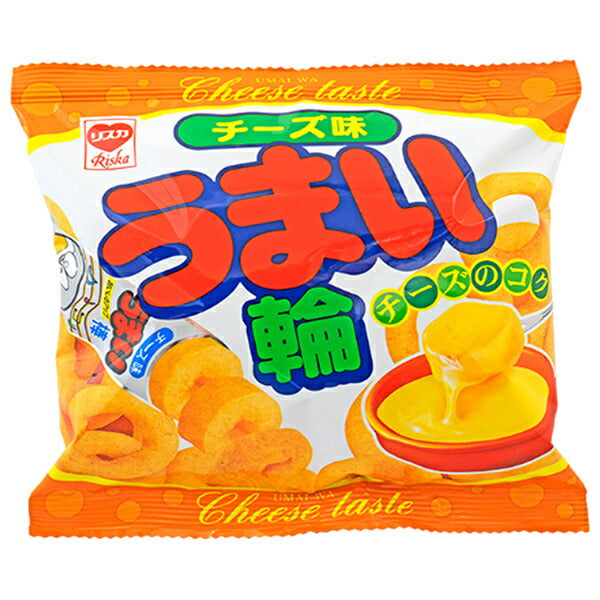 やおきん うまい輪 チーズ 17g×30袋入【日本出荷】