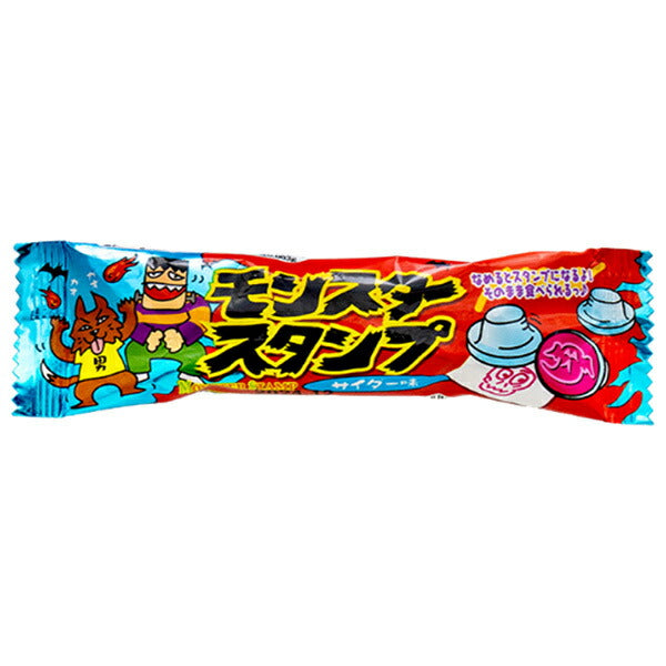やおきん モンスタースタンプ サイダー 15.2g×50袋入【日本出荷】