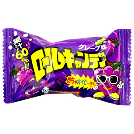 Yaokin Roll Candy Grape Flavor 20g x 24 pieces [Shipped in Japan]