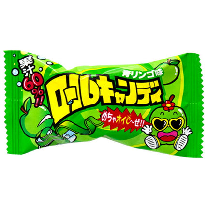 Yaokin Roll Candy Green Apple Flavor 20g x 24 pieces [Shipped in Japan]