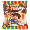 やおきん ソースせんべい (せんべい7g、ソース8g)×10袋入【日本出荷】